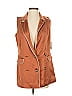 Jason Wu 100% Polyester Orange Brown Vest Size XS - photo 1