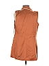 Jason Wu 100% Polyester Orange Brown Vest Size XS - photo 2