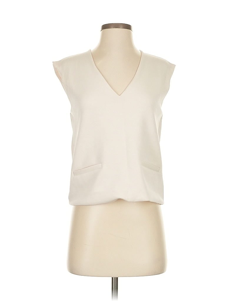 Click to view more detailed imagery on our partner's website Pre-owned A New Day Sleeveless Blouse In White
