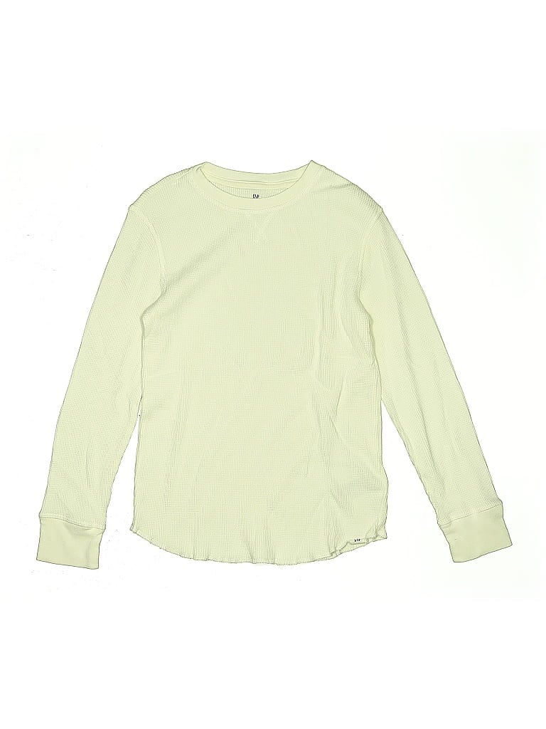 Pre-owned Gap Kids' Long Sleeve T-shirt In Green