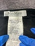 Max Mara Houndstooth Gray Black Wool Skirt Size 10 - photo 3