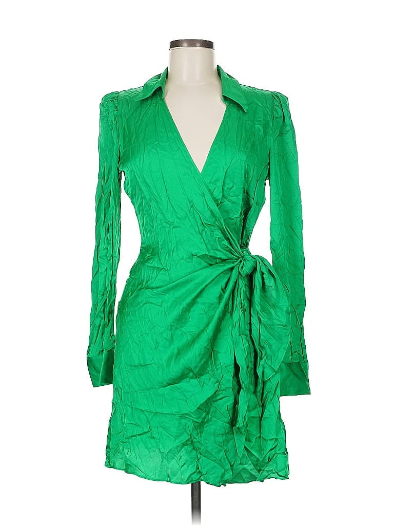 Pre-owned L'agence Cocktail Dress In Green