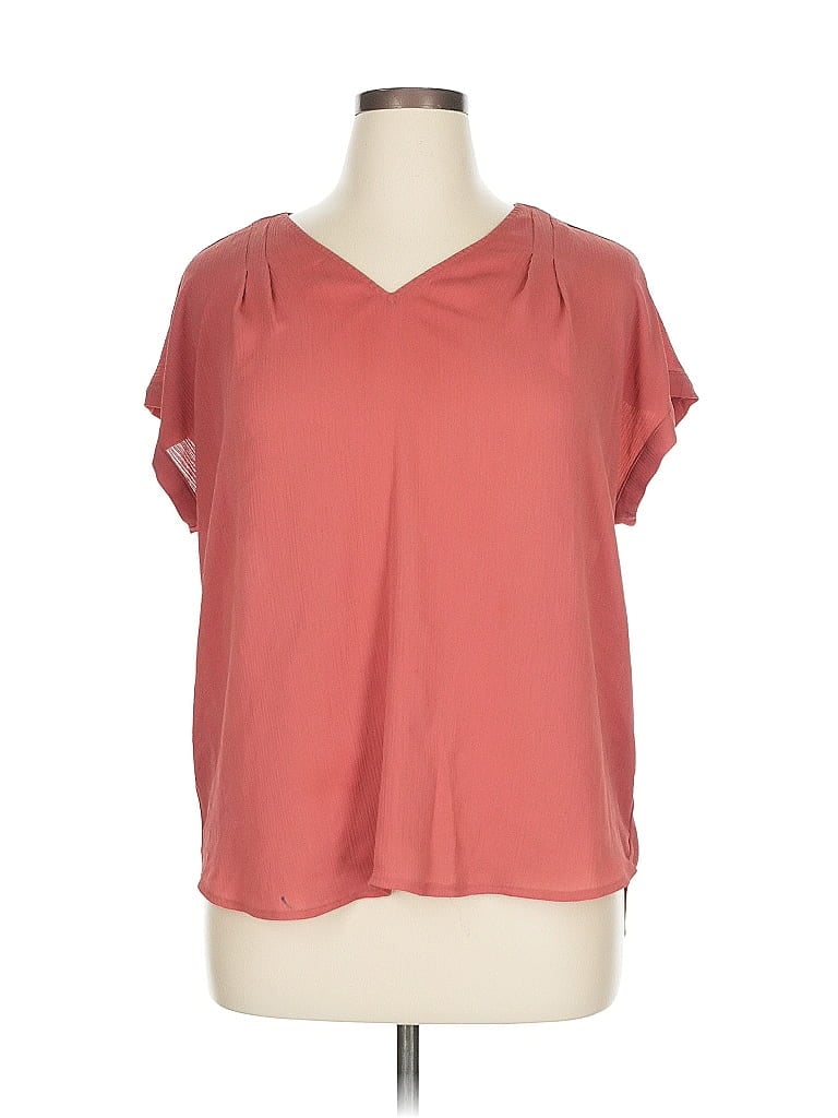 SIMPLY VERA VERA WANG Pre-owned Short Sleeve T-shirt In Pink