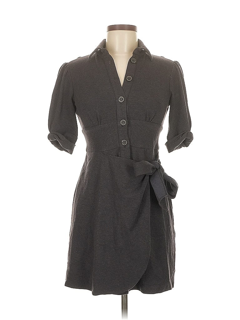 Pre-owned Nanette Lepore Casual Dress In Gray