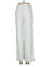 Assorted Brands Chevron-herringbone Silver White Casual Pants Size S (estimated) - photo 2