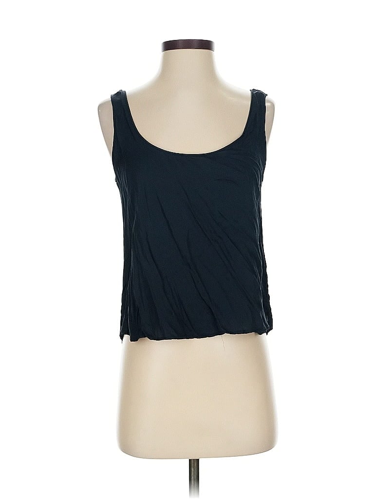Click to view more detailed imagery on our partner's website Pre-owned Philosophy Di Lorenzo Serafini Sleeveless Top Black Scoop Neck Tops
