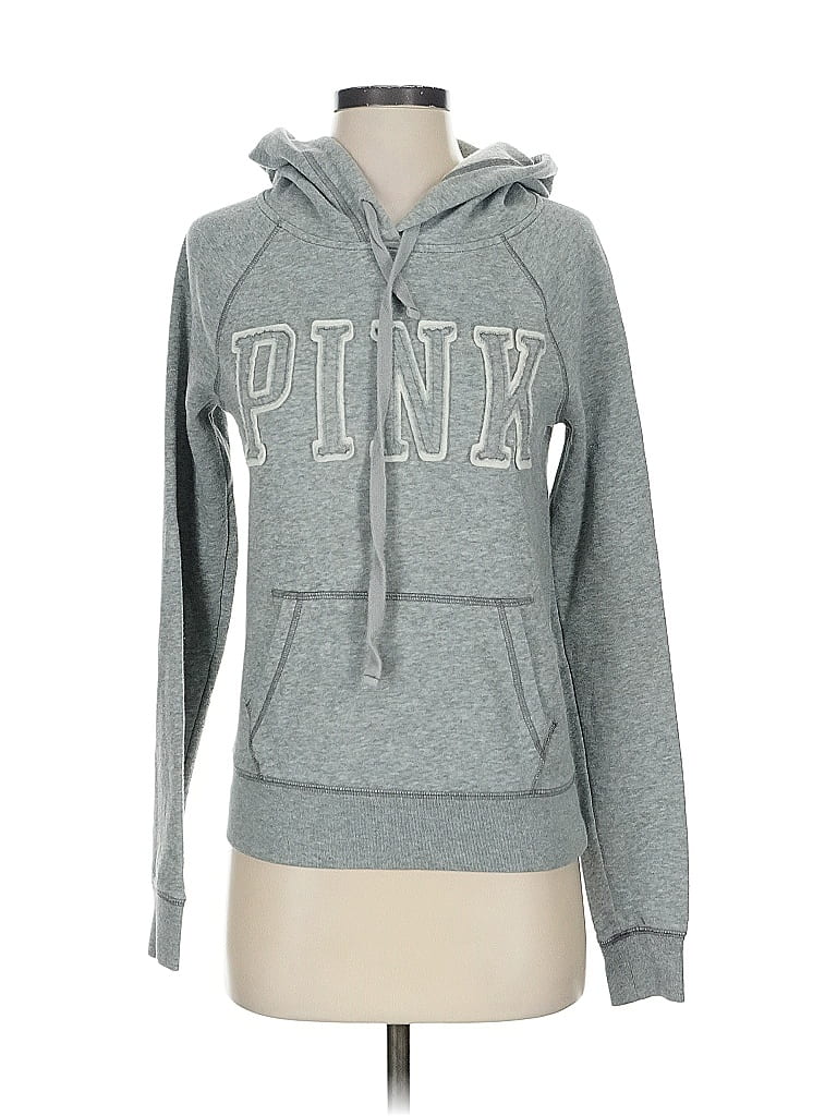 Pre-owned Victoria's Secret Pink Sweatshirt In Gray