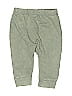 Cat & Jack Solid Green Casual Pants Size 3-6 mo - photo 1