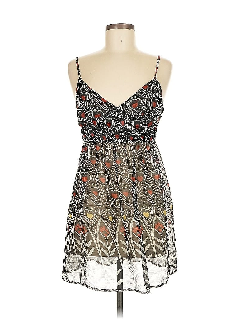 Pre-owned Lucca Cocktail Dress In Gray