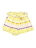 Future Collective 100% Polyester Tie-dye Yellow Shorts Size S - photo 1