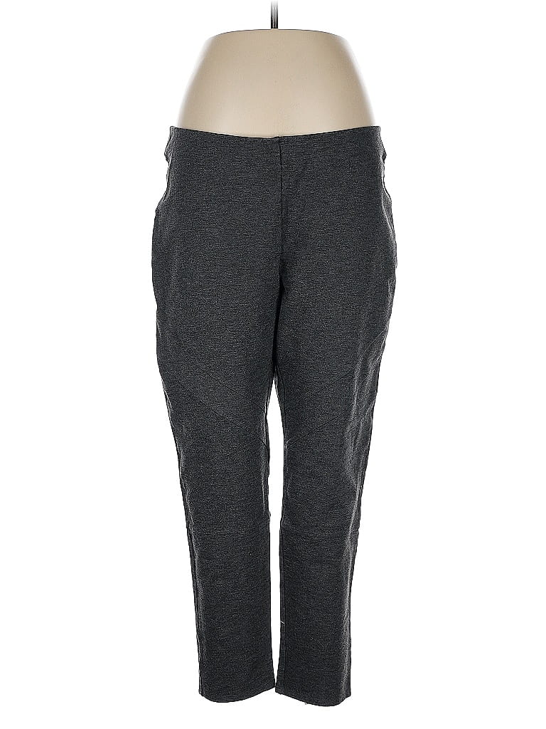 Pre-owned Soft Surroundings Active Pants In Gray
