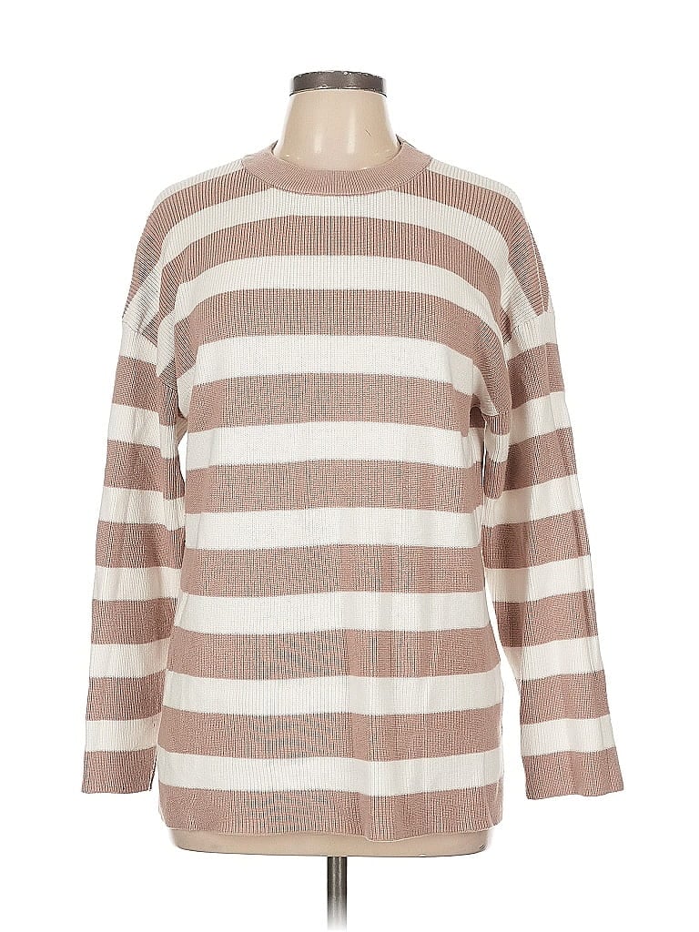 Click to view more detailed imagery on our partner's website Pre-owned Zesica Pullover Sweater In Brown