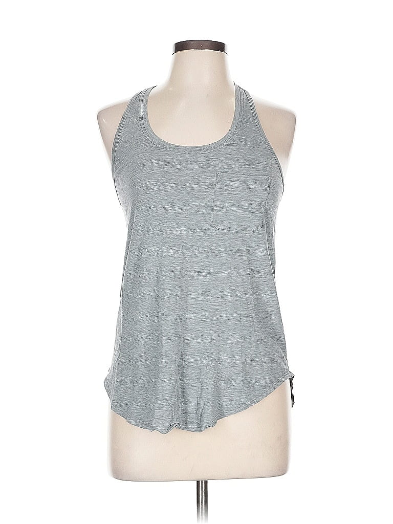 Pre-owned Lululemon Athletica Active Tank Top In Gray