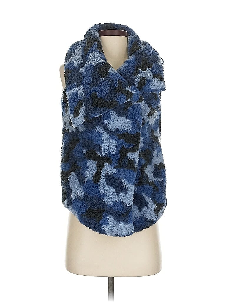 SUSAN GRAVER Pre-owned Cardigan Sweater In Blue