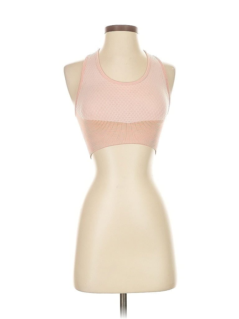 Pre-owned Unbranded Tank Top Pink Halter Neckline Tops