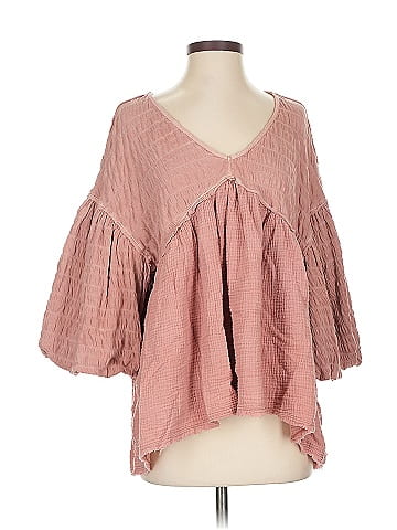 We the Free 3/4 Sleeve Blouse (view 1)