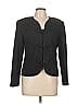 Jessica Howard 100% Polyester Gray Long Sleeve Top Size 12 - photo 1