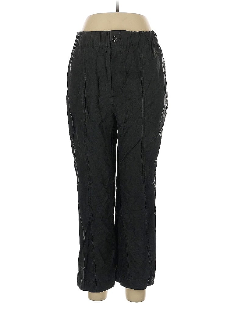 Pre-owned Madewell Casual Pants In Black