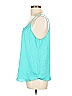Bar III Teal Sleeveless Top Size L - photo 5