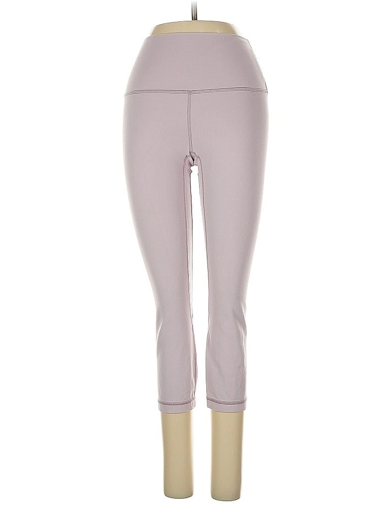 Pre-owned Lululemon Athletica Active Pants In Purple