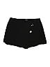 River Island 100% Polyester Black Blue Skort Size 12 - photo 1
