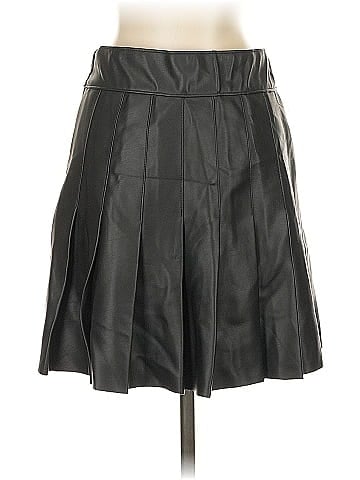 Abercrombie & Fitch Faux Leather Skirt (view 2)