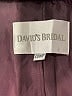 David's Bridal Burgundy Jacket Size 20 (petite) - photo 6