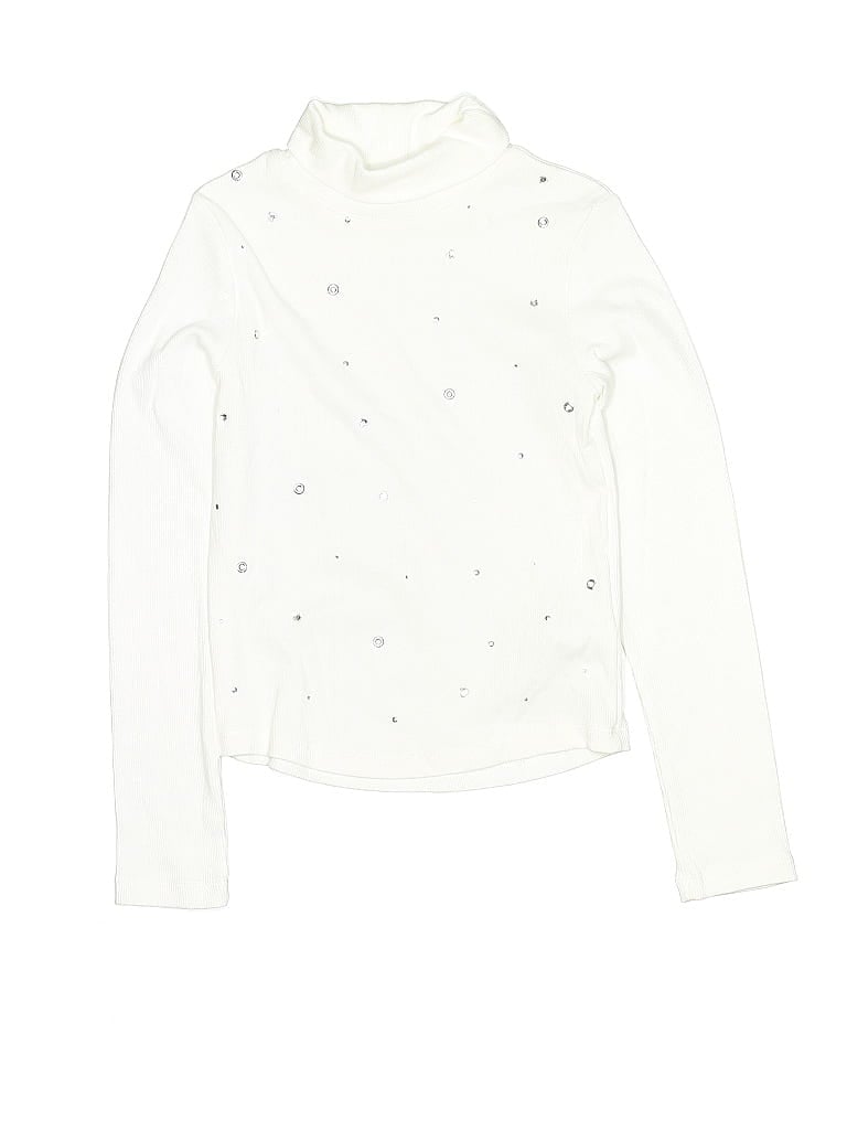 Click to view more detailed imagery on our partner's website Pre-owned Zara Kids' Long Sleeve Turtleneck In White