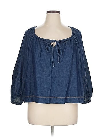 Karen Kane 3/4 Sleeve Blouse (view 1)
