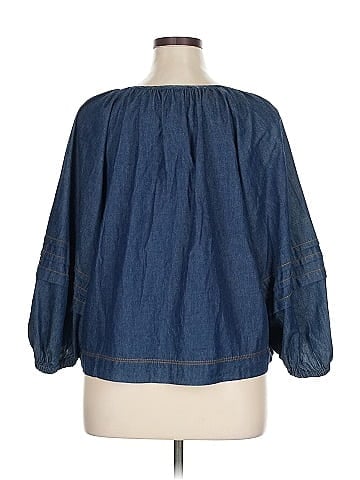 Karen Kane 3/4 Sleeve Blouse (view 2)