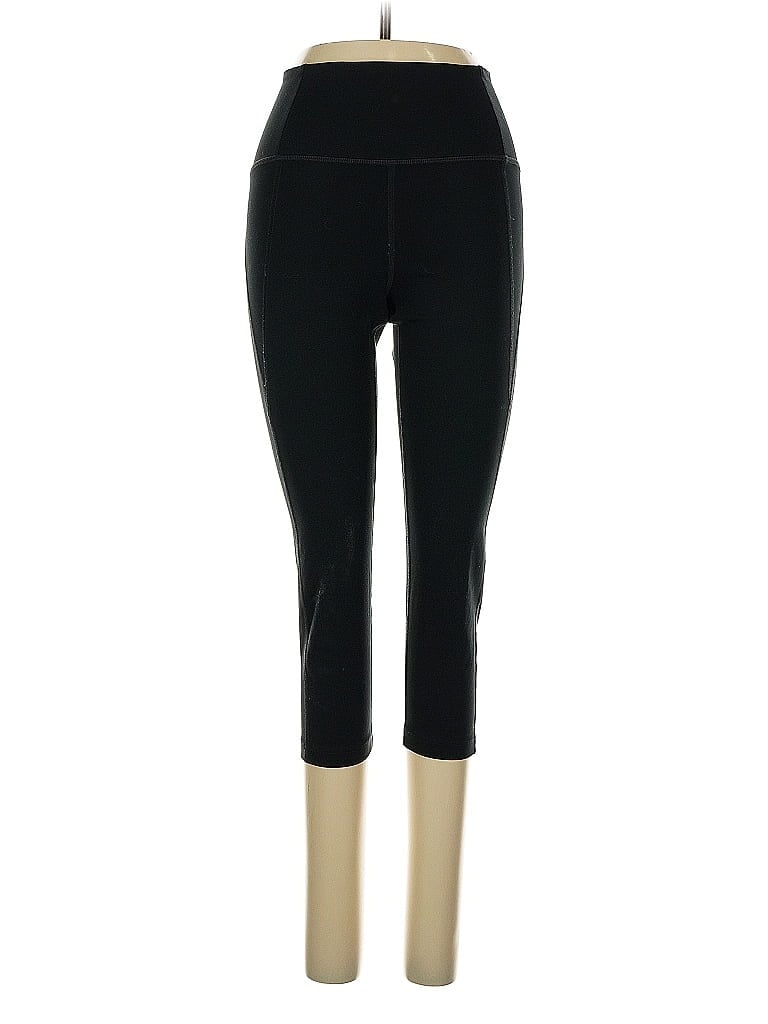 Pre-owned Girlfriend Collective Active Pants In Black