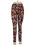 Mink Print Orange Active Pants Size M - photo 2