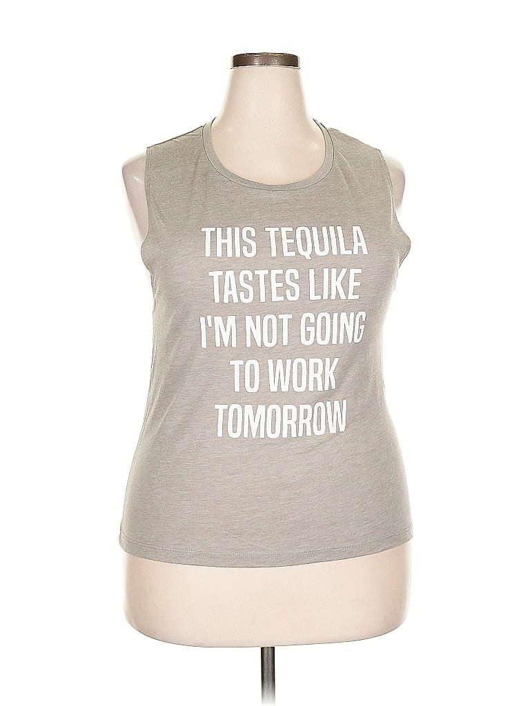 Click to view more detailed imagery on our partner's website Pre-owned Bella+canvas Sleeveless T-shirt In Gray