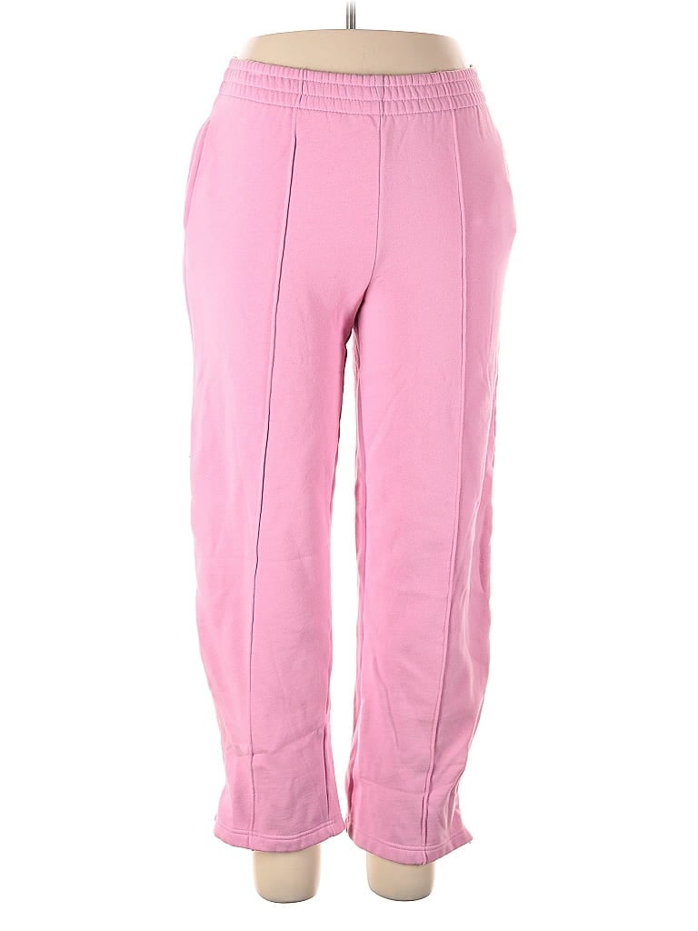 Pre-owned Cotton On Track Pants In Pink
