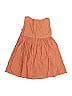 Persnickety 100% Cotton Solid Orange Dress Size 2 - photo 2
