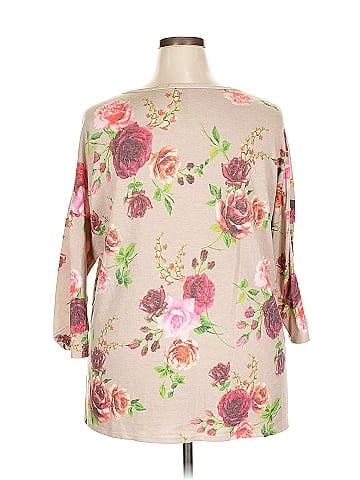 Honeyme 3/4 Sleeve Blouse (view 2)
