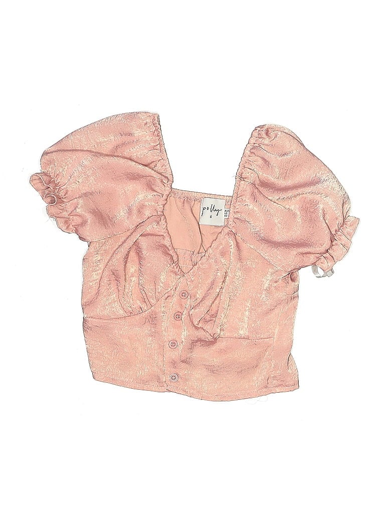 Pre-owned Polly Sleeveless Blouse In Pink