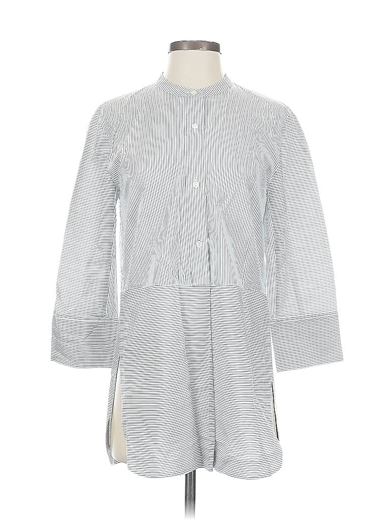 Pre-owned Vince 3/4 Sleeve T-shirt In Blue