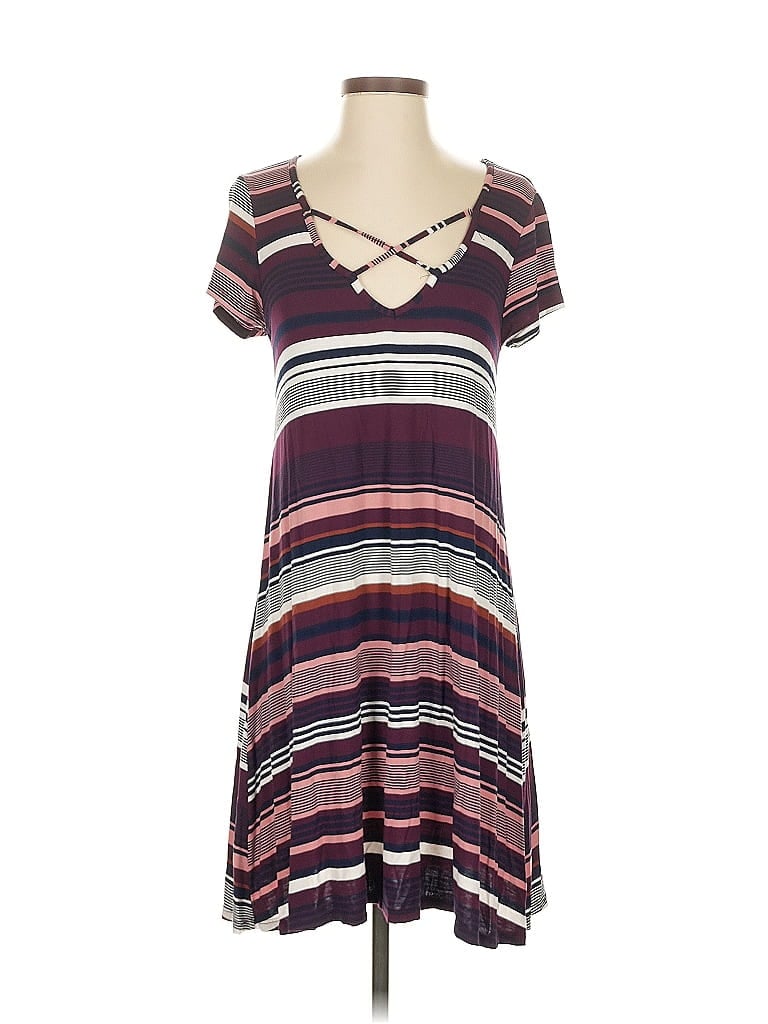 Pre-owned Socialite Casual Dress In Purple