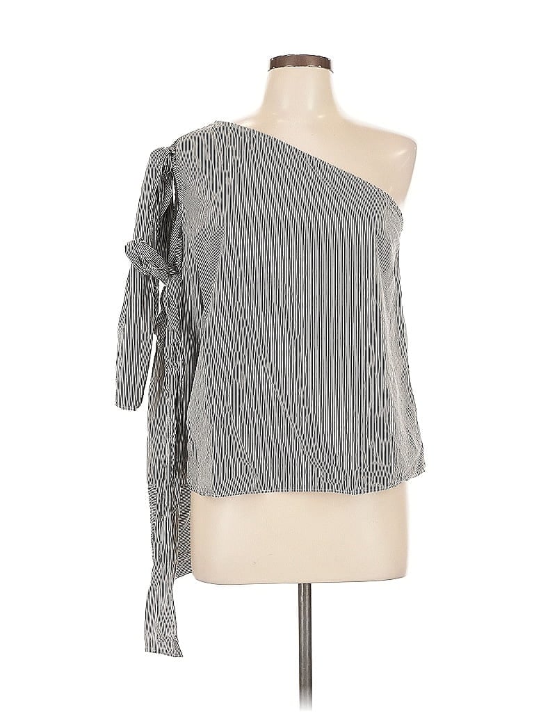 Pre-owned Walter Baker 3/4 Sleeve Blouse In Gray