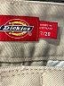 Dickies Solid Yellow Tan Khaki Shorts Size 7 - photo 3