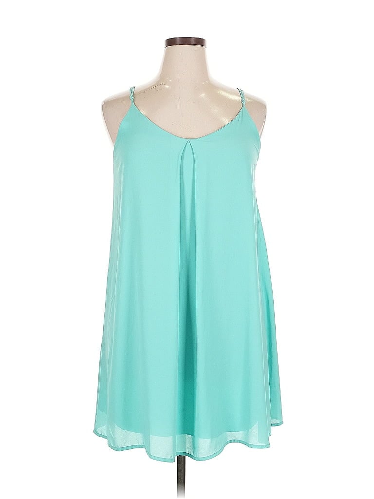 EVERLY Pre-owned Casual Dress In Blue