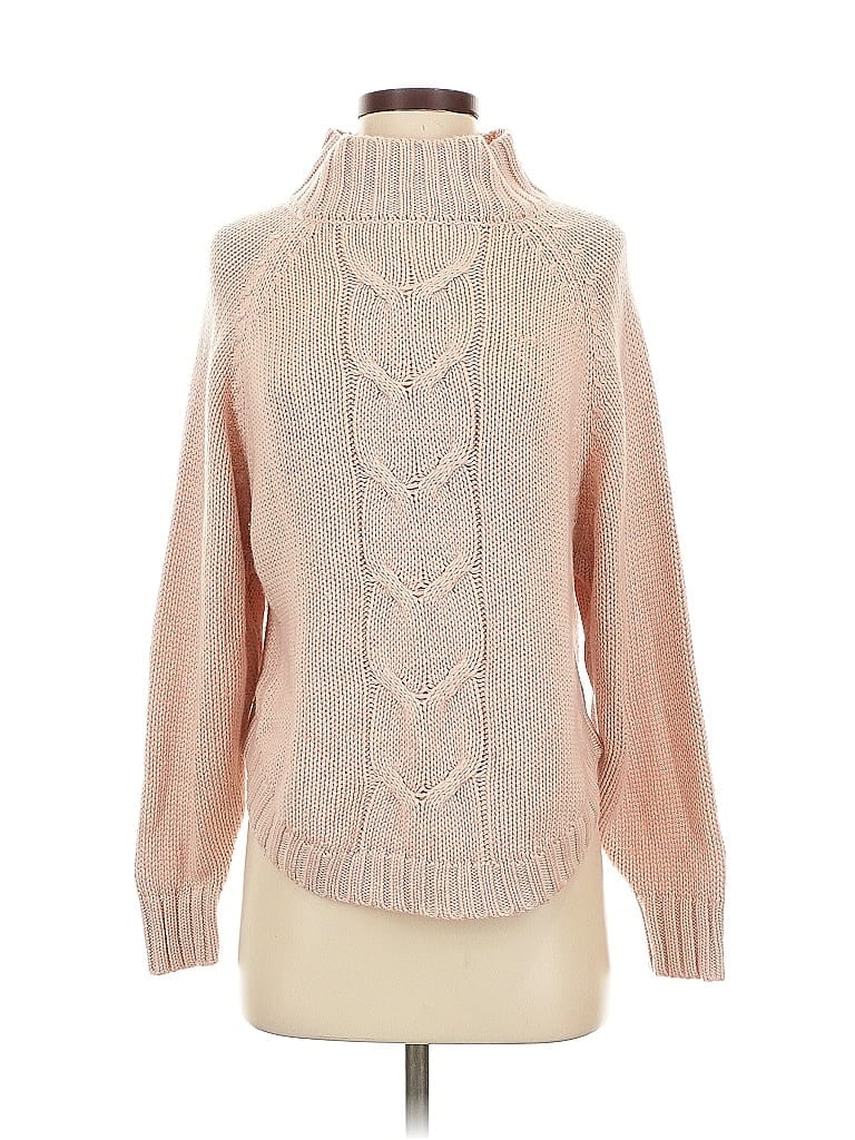 Click to view more detailed imagery on our partner's website Pre-owned Nanette Lepore Turtleneck Sweater In Pink