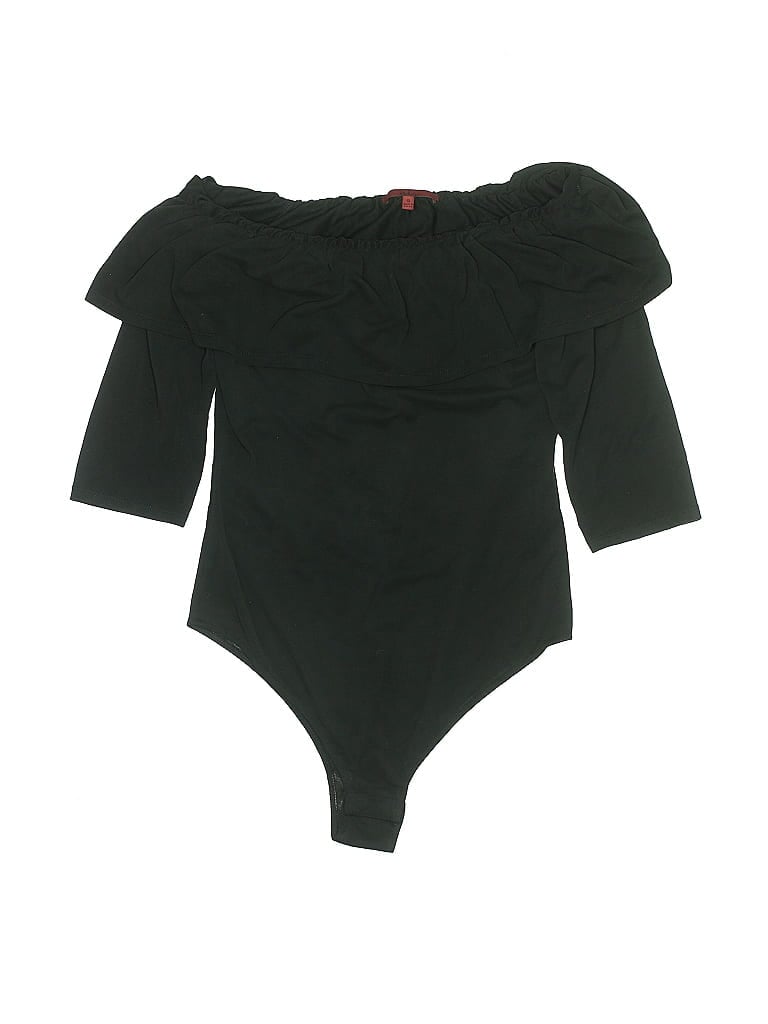 Pre-owned Red By Bke Bodysuit In Black