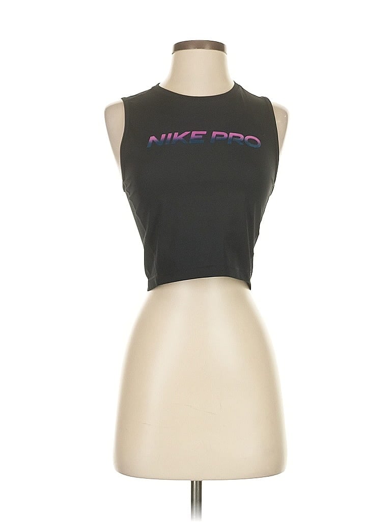 Pre-owned Nike Sleeveless T-shirt In Black