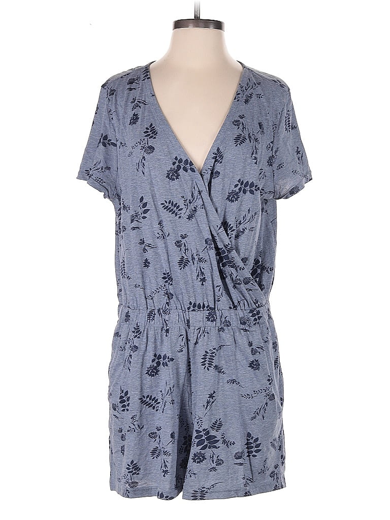 Pre-owned Susina Romper In Blue