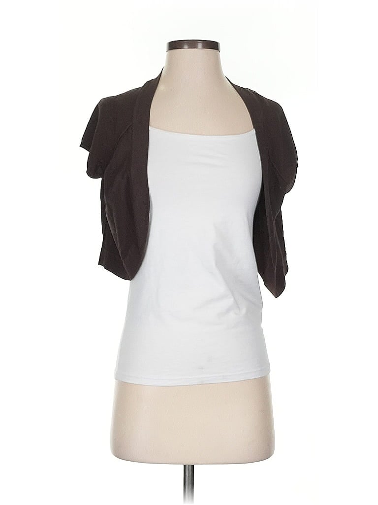 Pre-owned Unbranded Cardigan Sweater In Brown