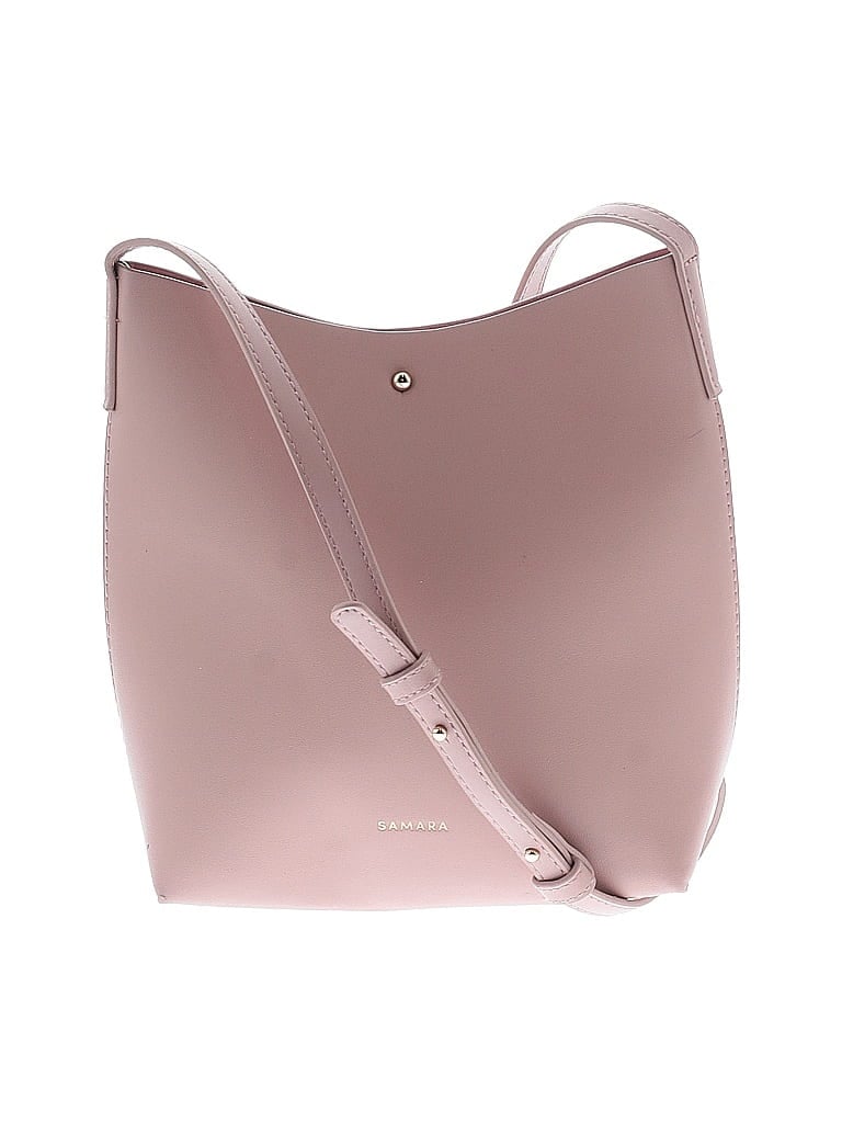 Pre-owned Samara Crossbody Bag In Pink