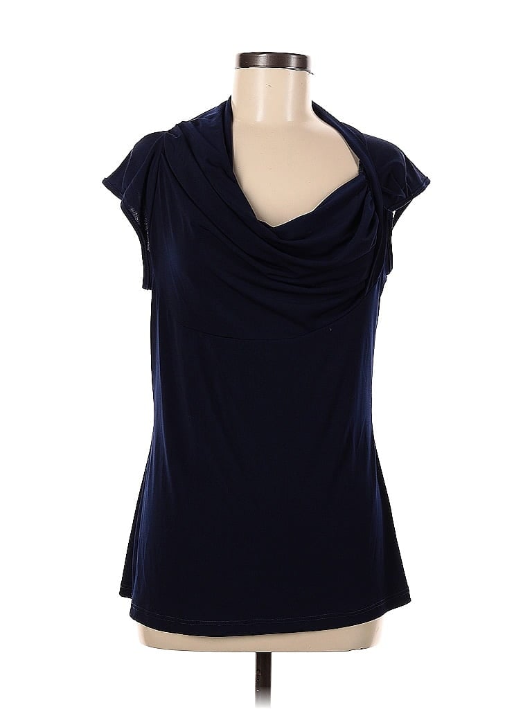 Pre-owned Valerie Bertinelli Sleeveless T-shirt In Blue