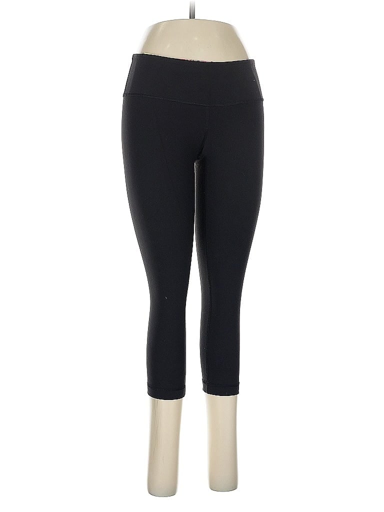 Pre-owned Lululemon Athletica Active Pants In Black